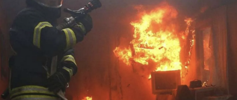 На Ужгородщині сталася пожежа у надвірній споруді