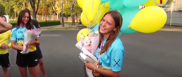 Повернулася із золотом: Іванна Скуба стала чемпіонкою світу зі змішаних єдиноборств (ВІДЕО)