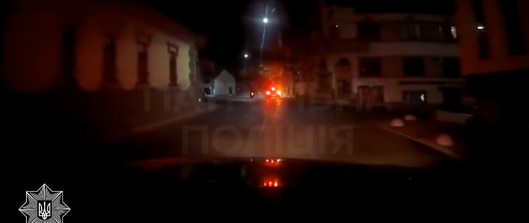 В Ужгороді патрульні доганяли п‘яного водія, який не зупинявся на їхню вимогу