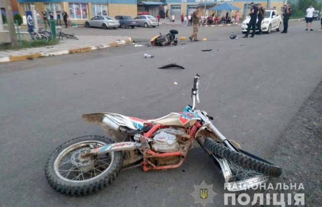 Смертельна ДТП на Хустщині: загинув 15-річний водій скутера