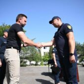 Відзначив кращих: Віктор Микита вручив працівникам ДСНС відзнаку та чергові військові звання