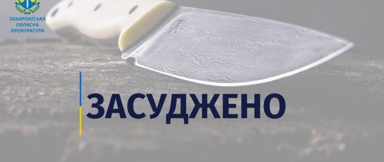 За вбивство закарпатця засудили до 7 років за ґратами