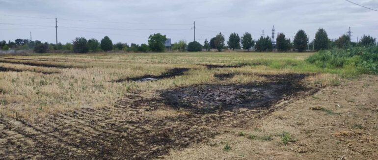 В Ужгородському районі жінку оштрафували за спалювання сухостою