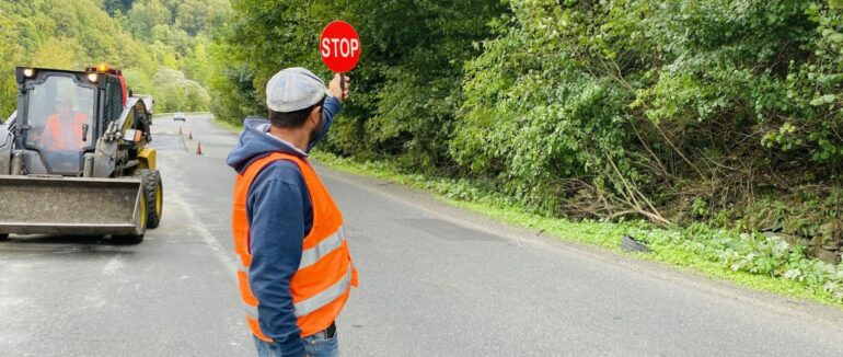 На одній з ділянок М-06 Київ–Чоп тимчасовий реверсивний рух через ремонтні роботи