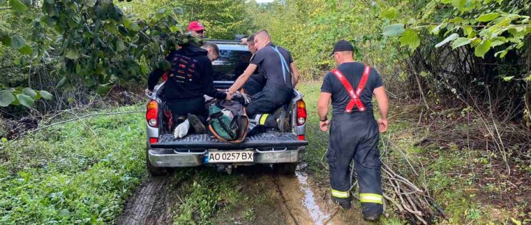За добу на Закарпатті грибники потребували допомоги