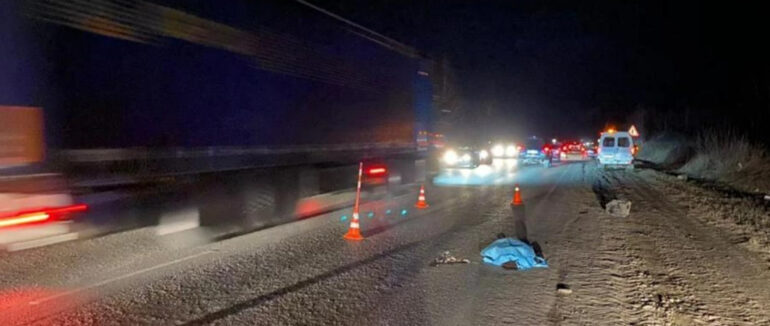 Вночі поблизу Ужгорода трапилася смертельна ДТП: вантажівка збила чоловіка