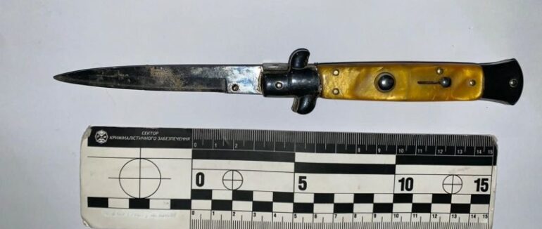 На Мукачівщині молодик порізав ножем двох місцевих мешканців