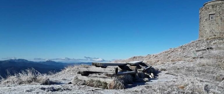 Сьогодні у горах на Рахівщині температура повітря опустилася на -8°С