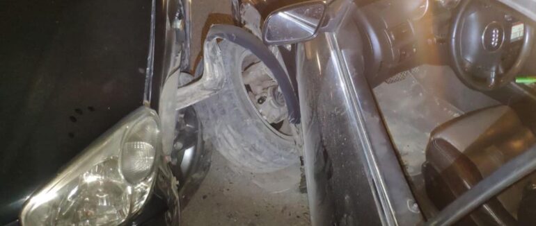 Ввечері в Ужгороді сталася ДТП: п‘яний водій Audi наїхав на Toyota