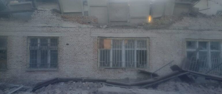 В Ужгороді вибухнула будівля поряд із товариством угорської культури