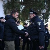 Патрульних поліцейських з професійним святом привітав очільник області