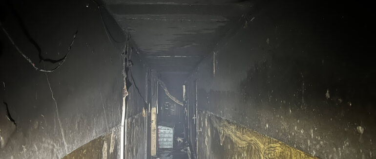 В Ужгороді горіла квартира на третьому поверсі: одна людина загинула, троє травмовані