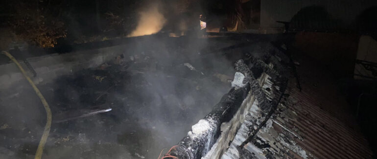 Вночі на Мукачівщині горів житловий будинок