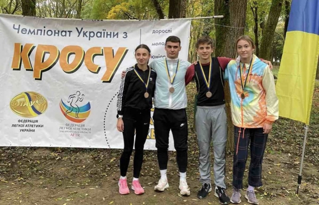 Мукачівські легкоатлети взяли участь у Чемпіонаті України з кросу