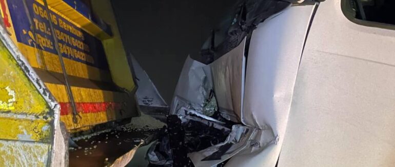 Біля Чопа трапилася ДТП: зіштовхнулися дві вантажівки