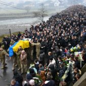 Закарпатський командир поліг в боях: на Закарпатті прощались з Миколою Яремою
