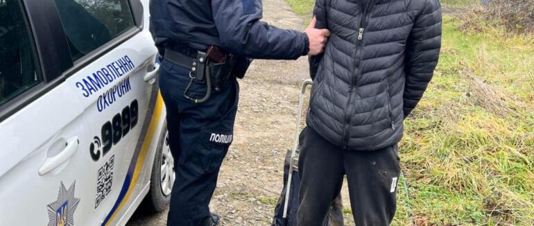 В Ужгороді затримали 18-річного юнака, який намагався викрасти кабель