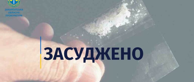 Мешканця Ужгорода за торгівлю метамфетаміном засудили до 9 років тюрми