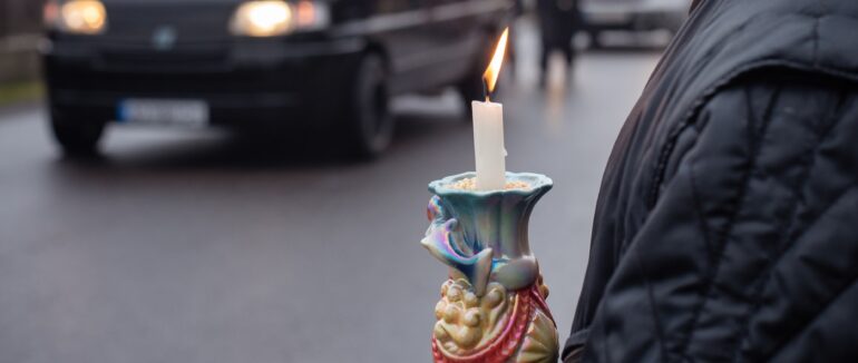 У Чинадійові прощалися з загиблим на війні Владиславом Швецем