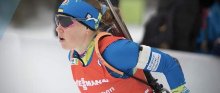 Закарпатська біатлоністка здобула золоту медаль чемпіонату Європи