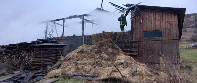 Власний побачив вогонь: на Мукачівщині рятувальники ліквідували пожежу