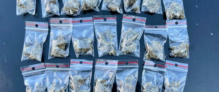 22 прозорих зіп-пакетів: в Ужгороді затримали чоловіка з марихуаною
