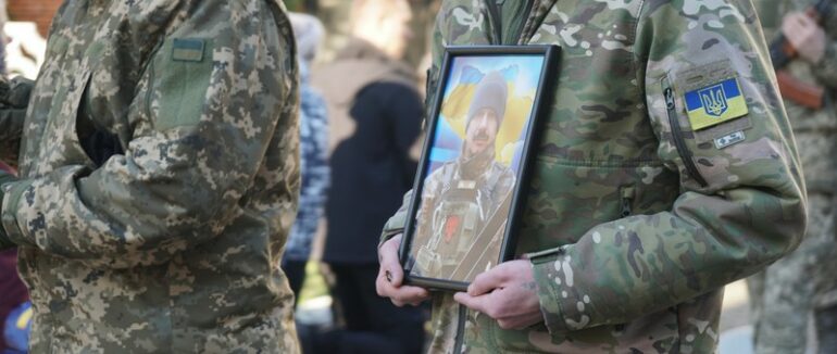 У Мукачеві попрощалися із загиблим на війні Павлом Чорійом