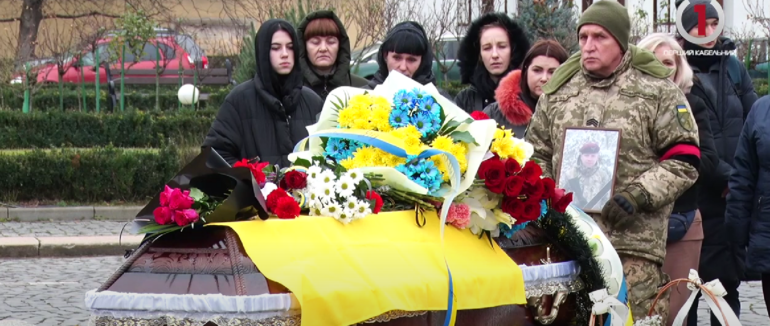 В Ужгороді попрощалися із загиблим захисником – Андрієм Жуковським (ВІДЕО)