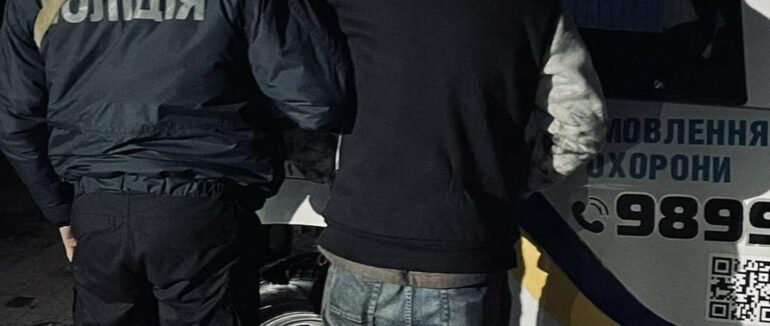 Влаштовував бешкет: у Мукачеві затримали п’яного чоловіка