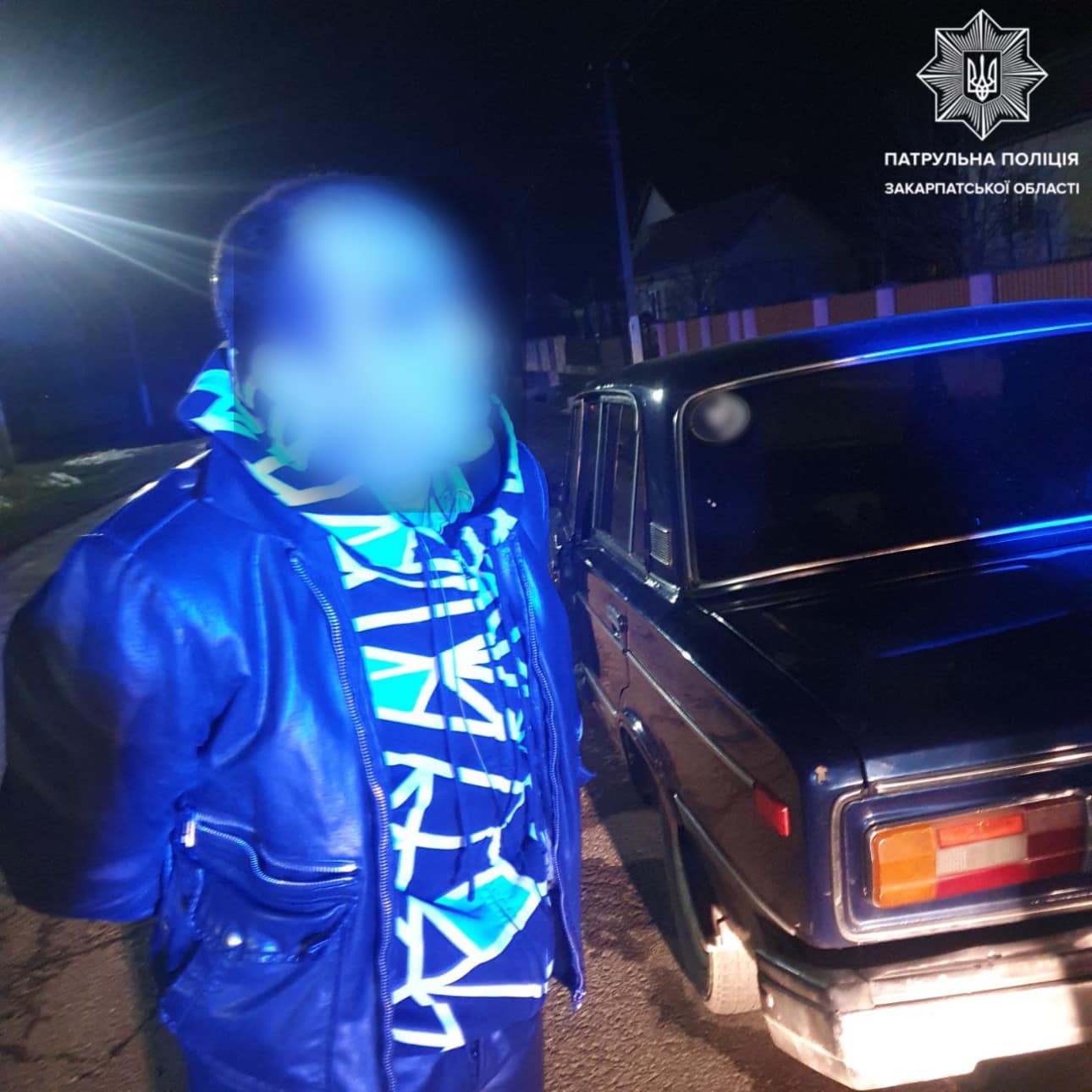 Неподалік Ужгорода затримали п`яного водія, який намагався відкупитися від патрульних
