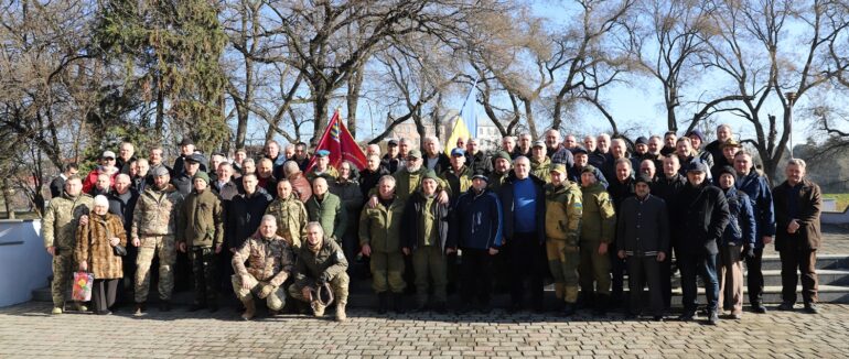 В Ужгороді вшанували учасників бойових дій на території інших держав