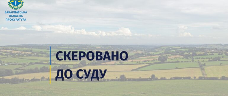 За фактом службової недбалості, через яку землі лісфонду вибули з власності держави, судитимуть ексначальника управління Держземагентства на Хустщині