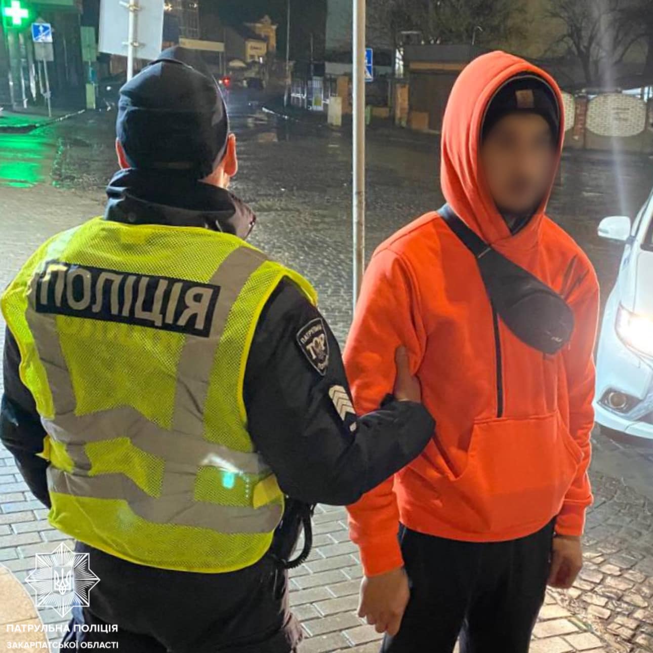 В Ужгороді затримали чоловіка, який вчинив крадіжку