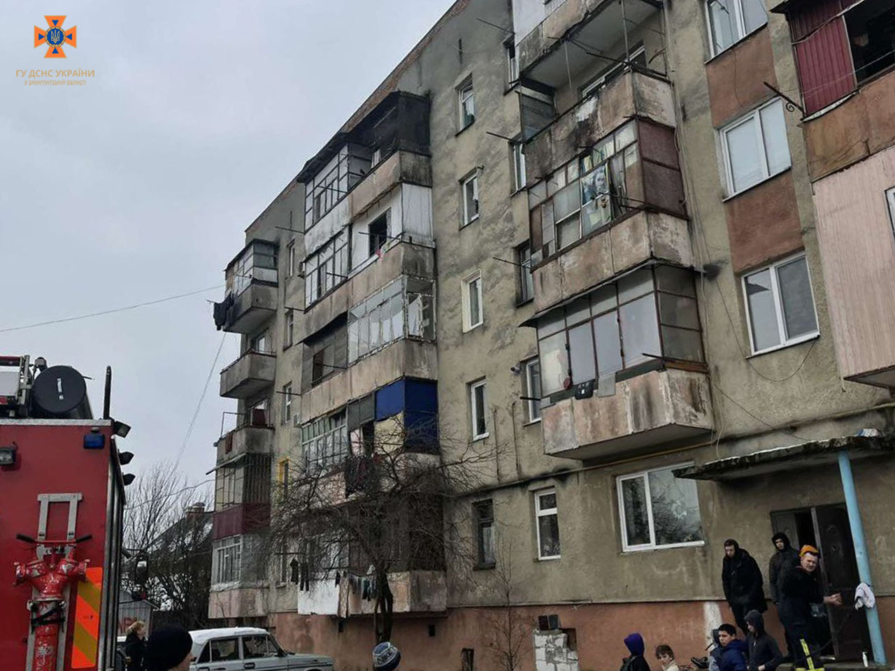 Рятувальники показали фото з місця трагедії в Хусті