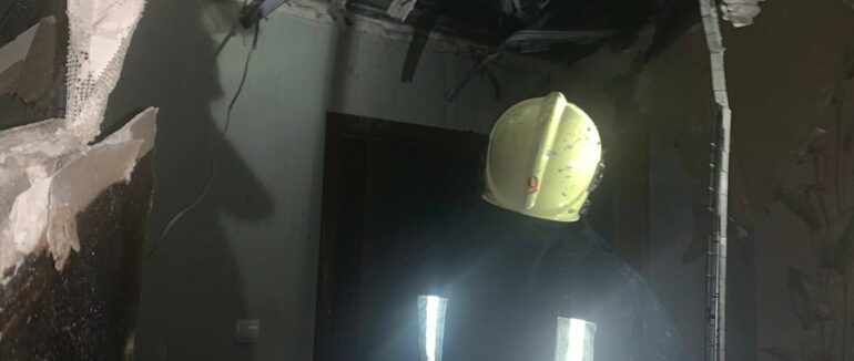 Рано-вранці у Мукачеві горіла квартира