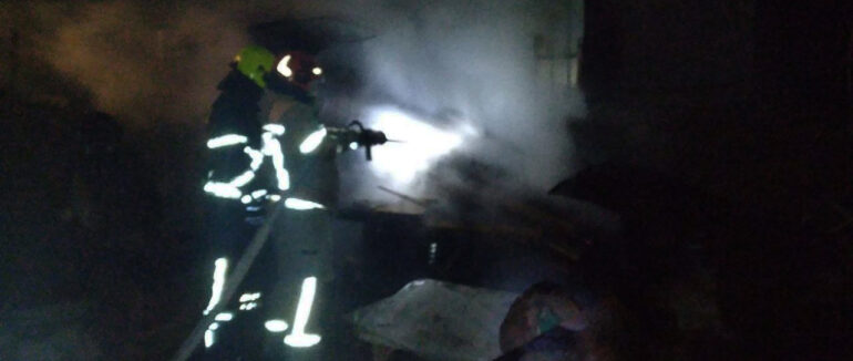 На Ужгородщині трапилася пожежа у коптильні