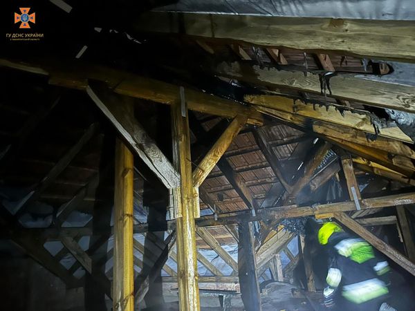 За 30 хвилин ліквідували: пожежа в Ужгороді сталася у недобудові (ФОТО)