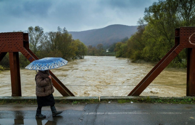 В річках на Закарпатті прогнозують підвищення рівнів води