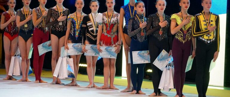 В  Ужгороді нагородили кращі клуби України з художньої гімнастики