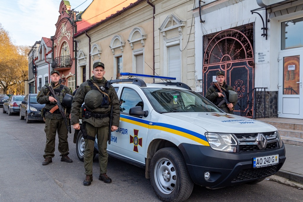 На Паску додаткові наряди нацгвардії патрулюватимуть Ужгород