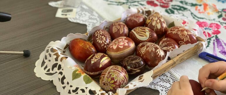 Писанки-шкрябанки: майстриня із Макарьова організувала майстер-клас до Великодня (ФОТО)