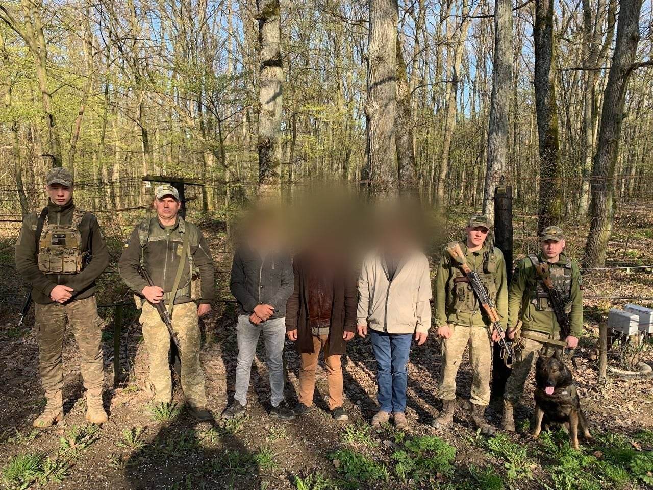 Чергові спроби перетину: впродовж вихідних на Закарпатті затримали 7 "ухилянтів"