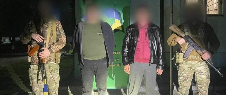 Мукачівські прикордонники зупинили 5 порушників кордону