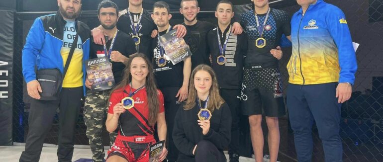 Мукачівці вибороли перші місця на чемпіонаті України зі змішаних єдиноборств ММА