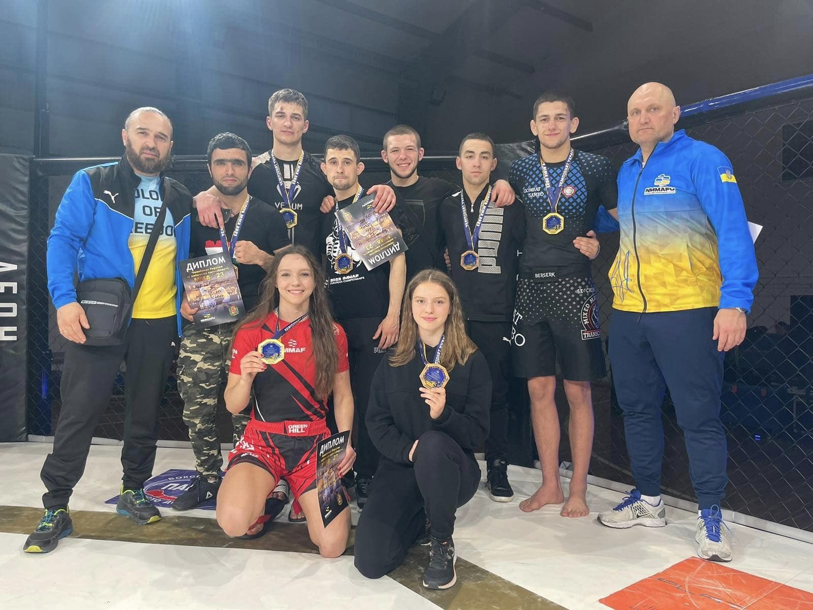 Мукачівці вибороли перші місця на чемпіонаті України зі змішаних єдиноборств ММА
