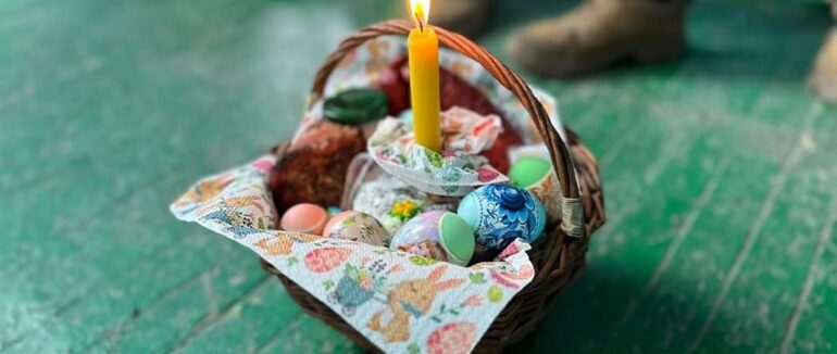 Як 128 бригада відзначала Великдень(ФОТО)