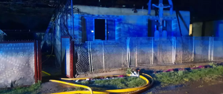 У Хустському районі вночі трапилася пожежа у житловому будинку