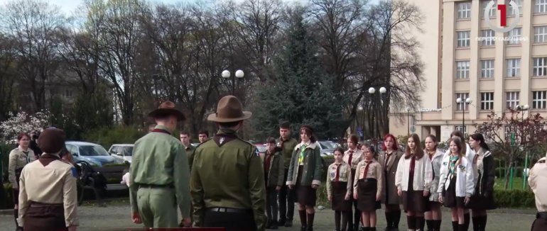 111 річниця: осередок Пласту в Ужгороді відзначив найважливішу подію для пластунів (ВІДЕО)