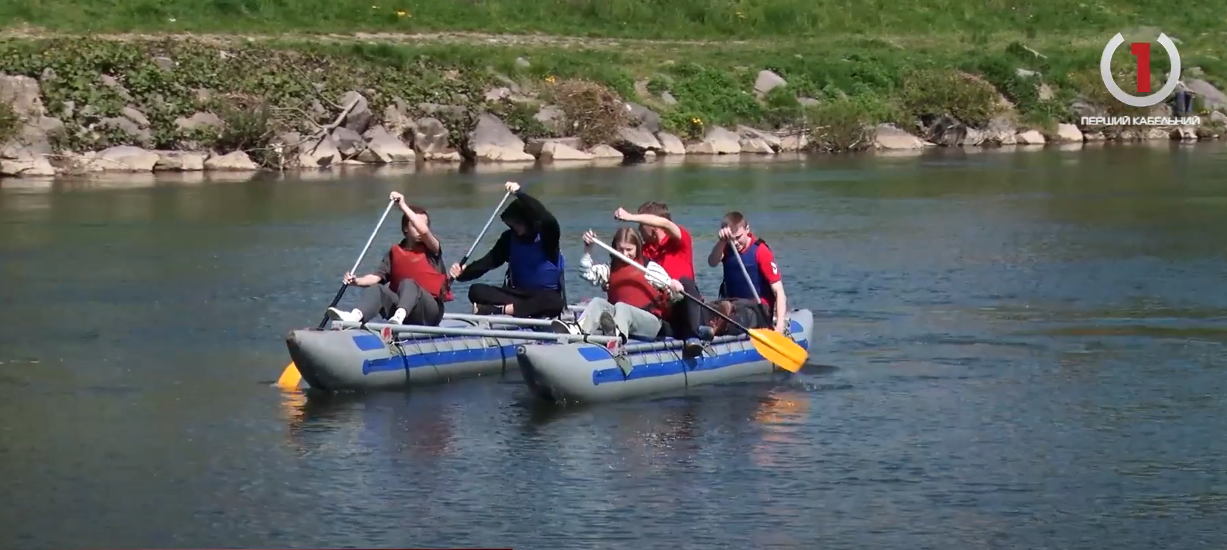Тренування перед стартом: мукачівська молодь готується до спартакіади з водного туризму (ВІДЕО)