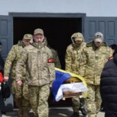 В Берегові попрощалися з полеглим Героєм Віталієм Кільдюшкіном (ФОТО)